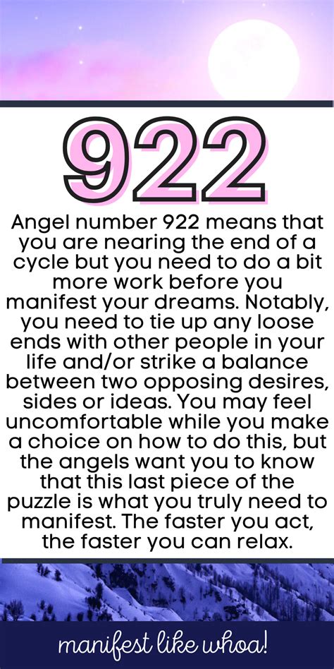 ANGEL NUMBER 922 (Symbolism & Meanings)